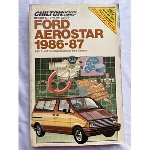 Chilton Ford Aerostar 1986-87